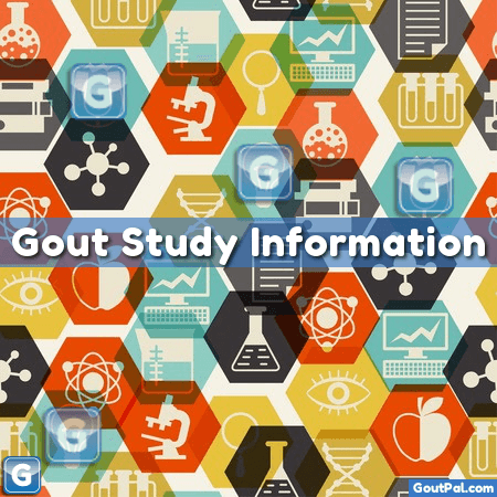 Gout Study Infographic