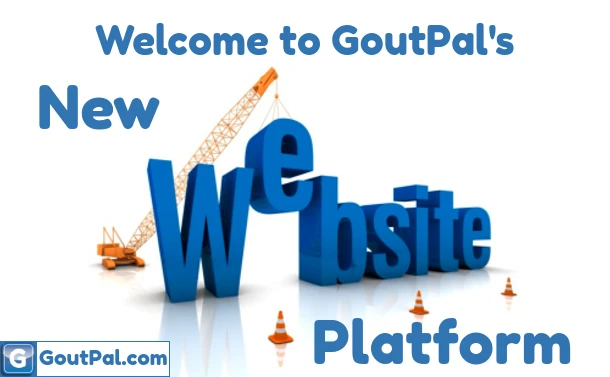 GoutPal Gout Help Welcome Banner